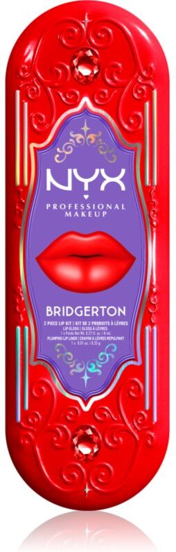 NYX Professional Makeup Bridgerton Royal Treasures lip set shade 04 2 pc