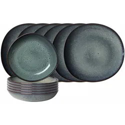 TAFEL-SET Lave Gris 12-tlg.