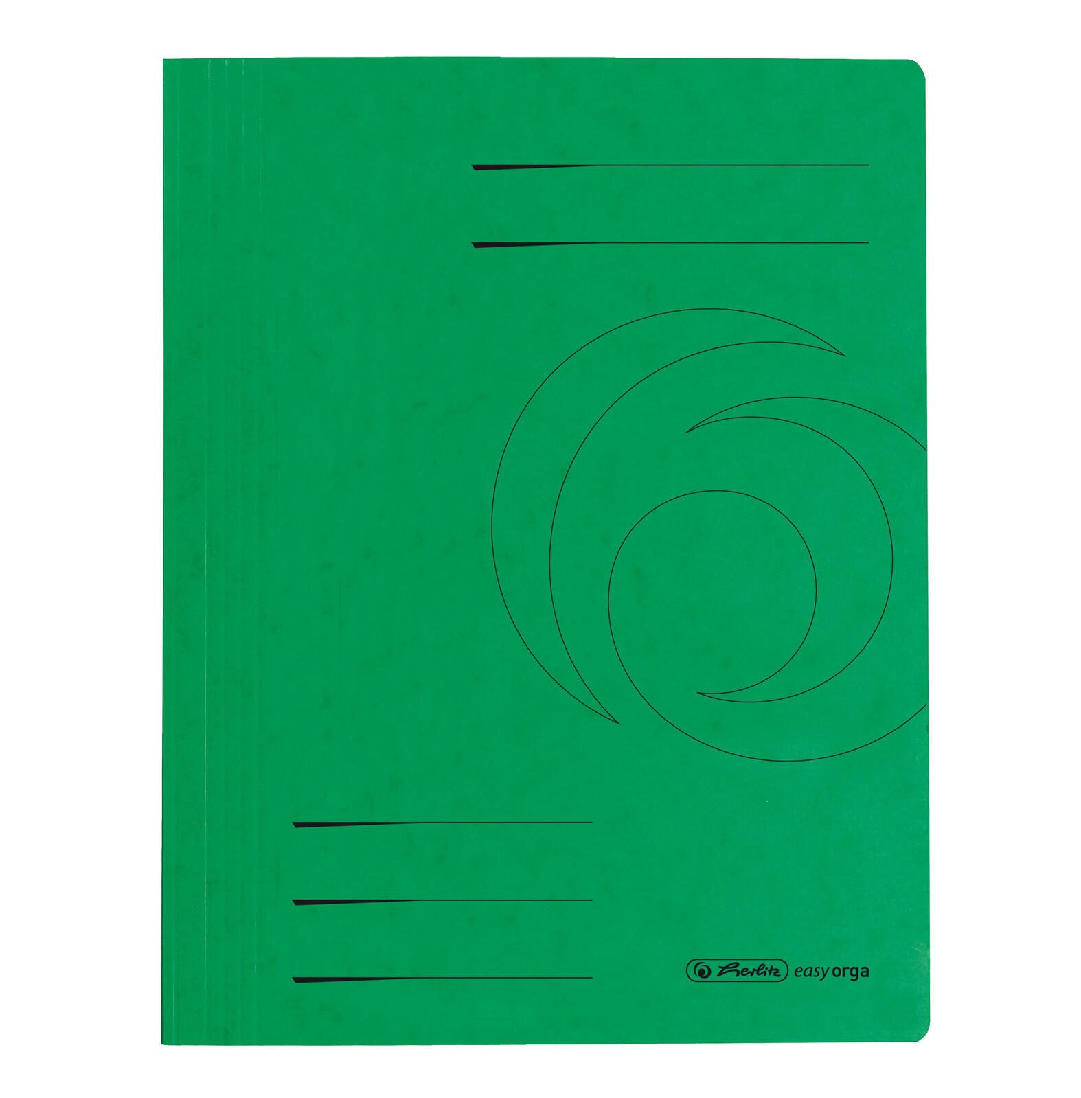 herlitz Schnellhefter Quality DIN A4 Karton grün 300002876