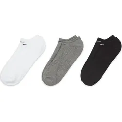 Nike Unisex Everyday Cushioned Training No-Show Socks (3 Pairs) bunt