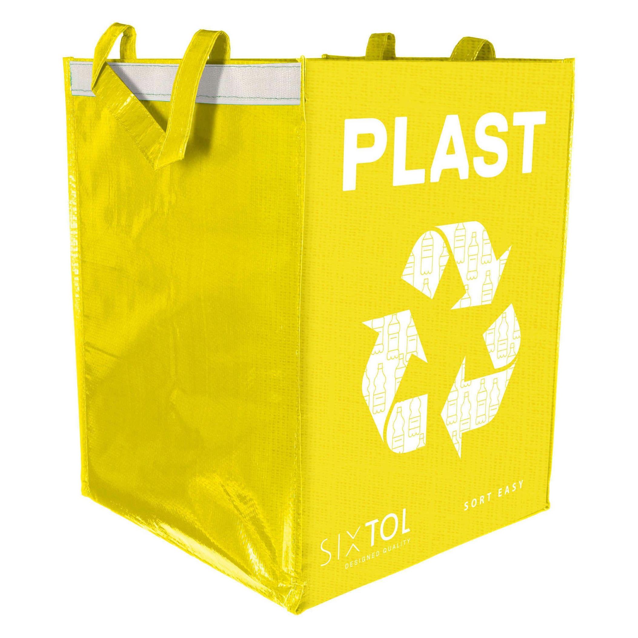 Sixtol Müllbeutel SORT EASY 4 CARTON, 30x30x40cm, 4x36l, 4 Stück (4x, 36 l) (SX4202)