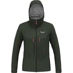 Salewa, Damen, Skijacke, Women's Sella 3L Powertex Jacket (40, L), Grün