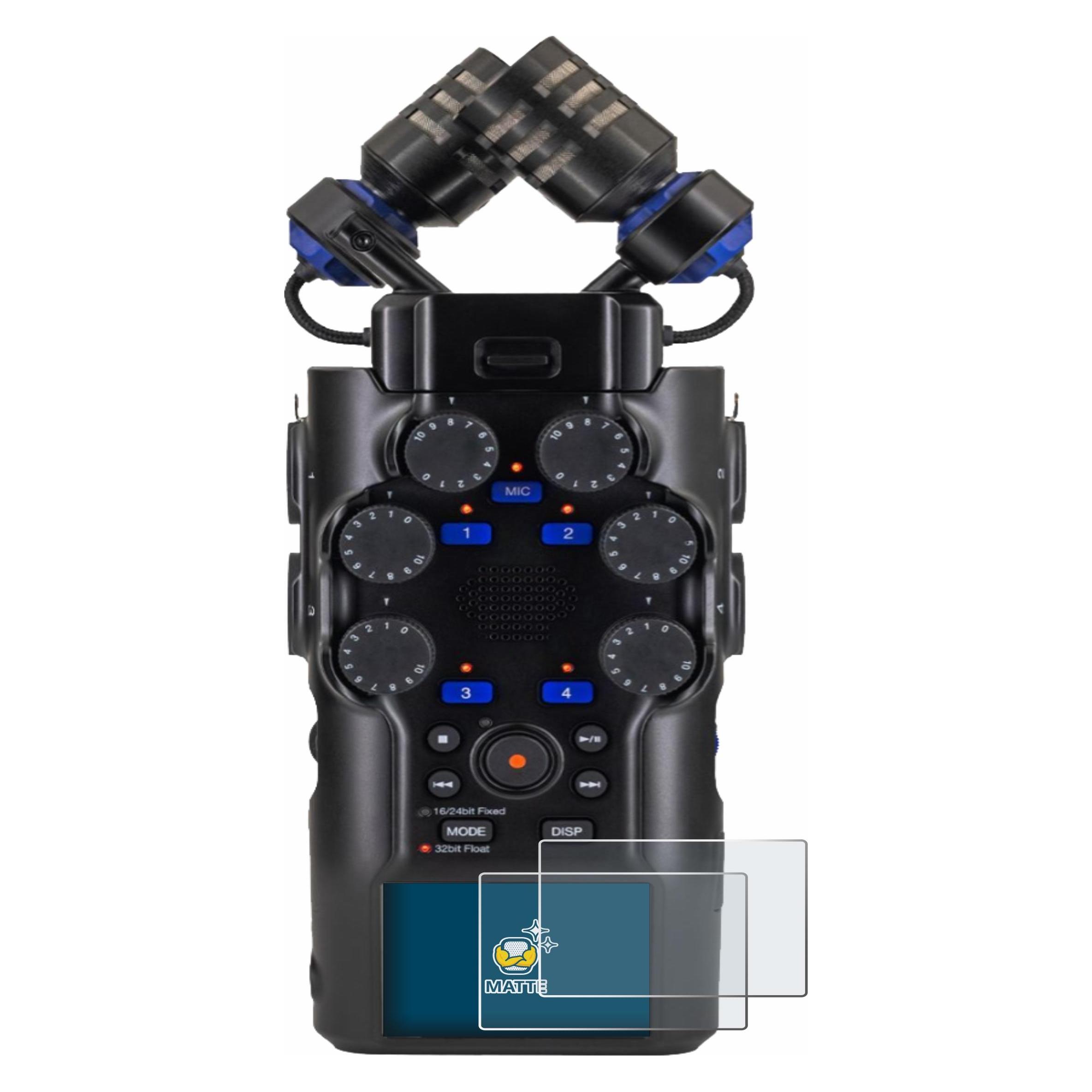 Brotect Entspiegelungsfolie für Zoom H6 studio Displayschutz Displayschutzfolie Folie Matt (1962315)