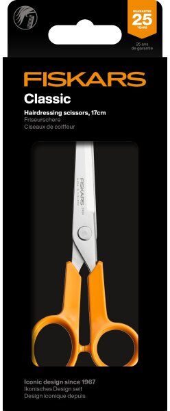 Fiskars Classic Frisørsaks, 17 Cm