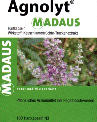 Viatris Healthcare GmbH AGNOLYT MADAUS Hartkapseln 100 St 06324399