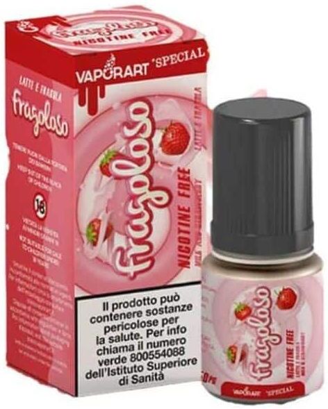 VaporArt IT Fragoloso Vaporart Liquido Pronto 10ml Latte Fragola