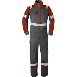 Multinorm Overall "20290" 5safety Image+ - 24 - dunkelgrau/rot
