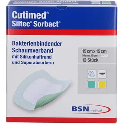 BSN, Verbandsmaterial, Cutimed Siltec Sorbact