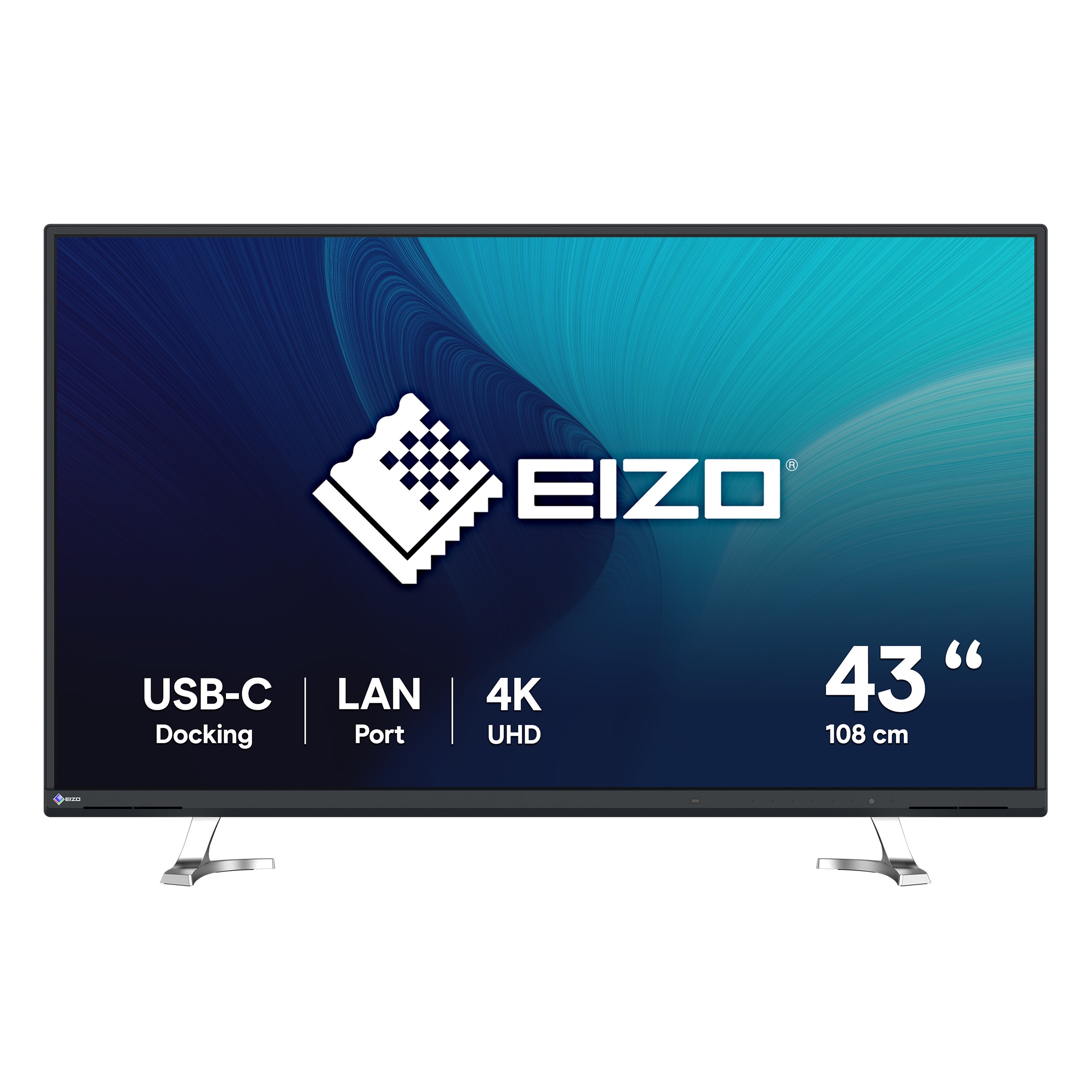 EIZO Flexscan EV4340X-BK 42.5 Zoll 4K (UHD) IPS LED 16:9 60 Hz Monitor
