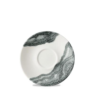 Churchill Tide Black Cappuccino-Untertasse 15,6cm
