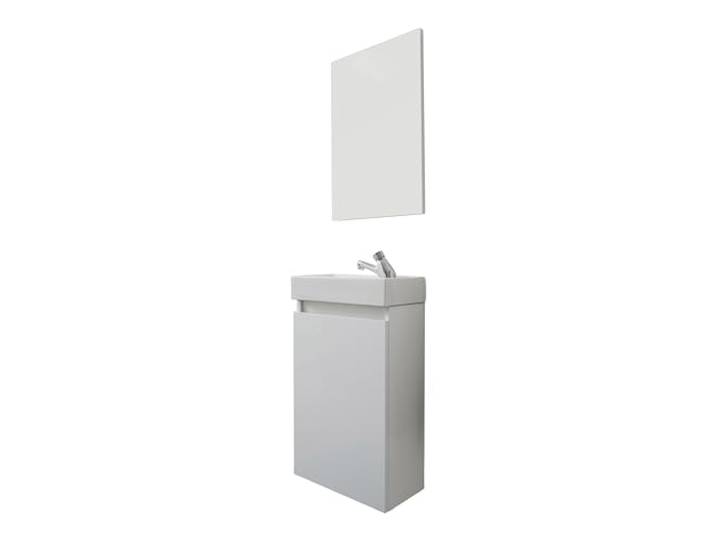 trendteam smart living Badmöbel-Set Champ Weiß
