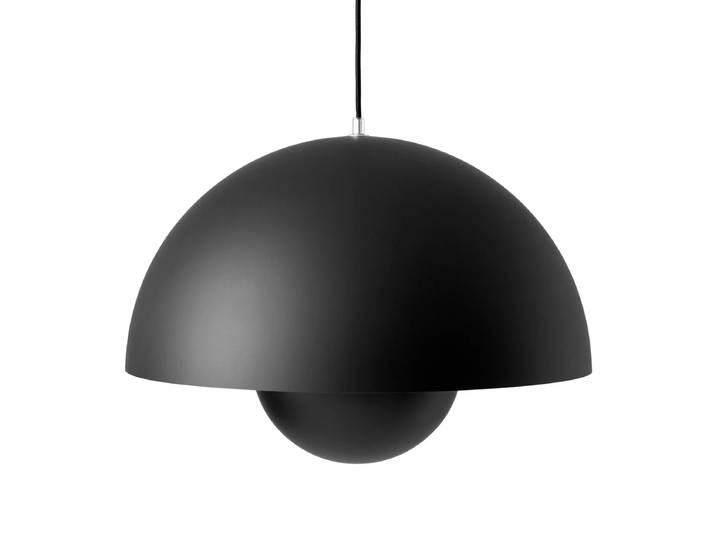 &Tradition - FlowerPot Pendelleuchte VP2, matt schwarz