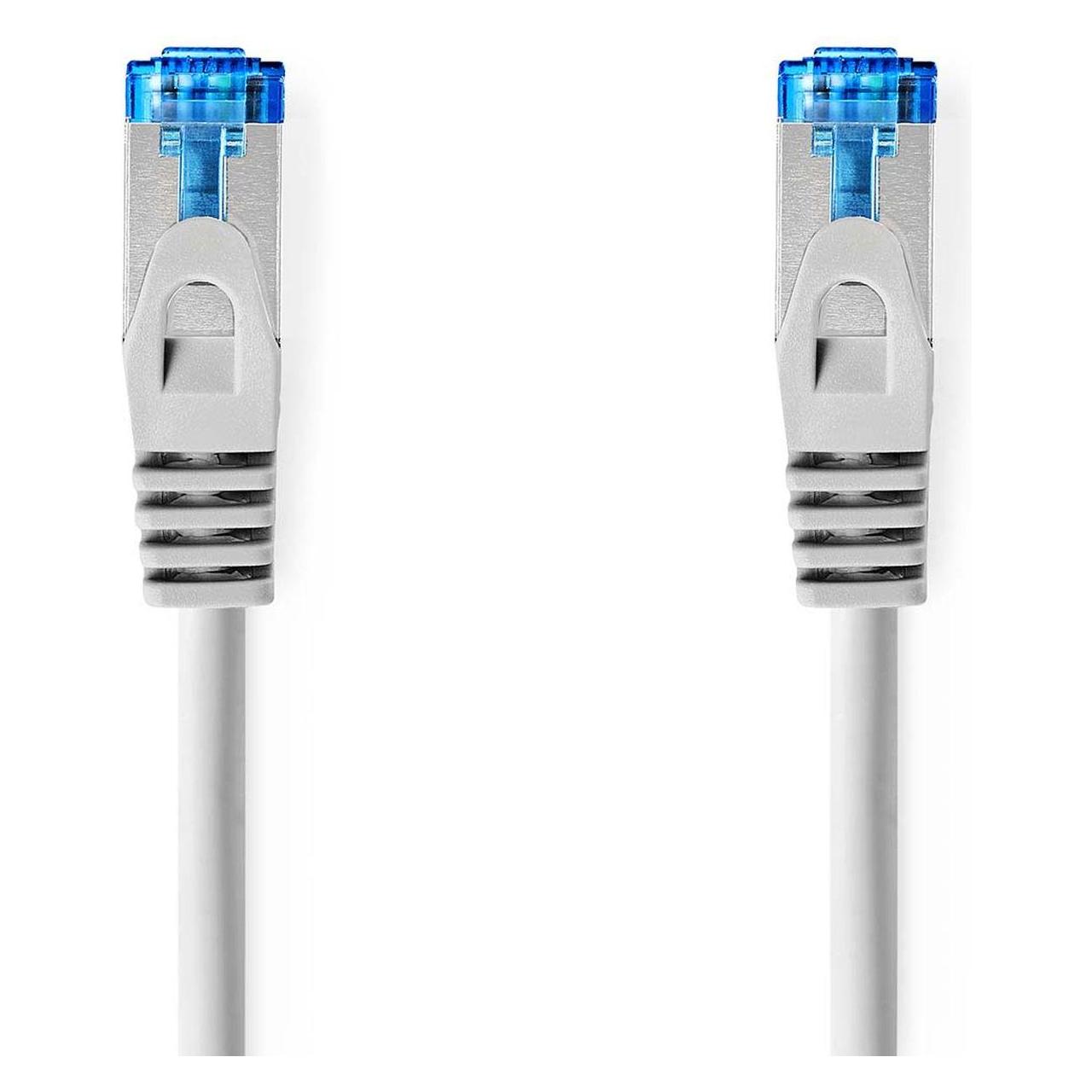 Nedis CAT6a-Netzwerkkabel | S/FTP | RJ45 Stecker | RJ45 Stecker | 5.00 m | Snagless | Rund | LSZH | (S/FTP, CAT6a, 5 m) (CCGL85330GY50)