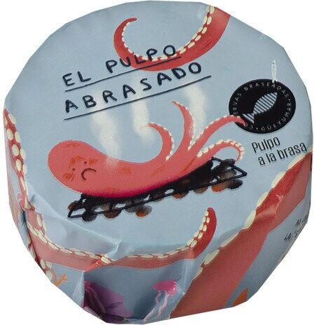 Güeyumar Pulpo a la brasa en aceite de oliva virgen extra .