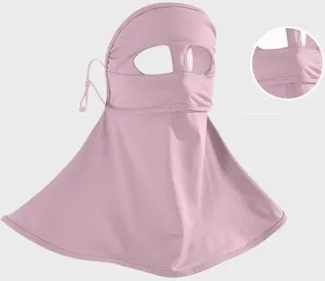 Daily Deals Depot UV Face Cover Neck Gaiter For Women pink
