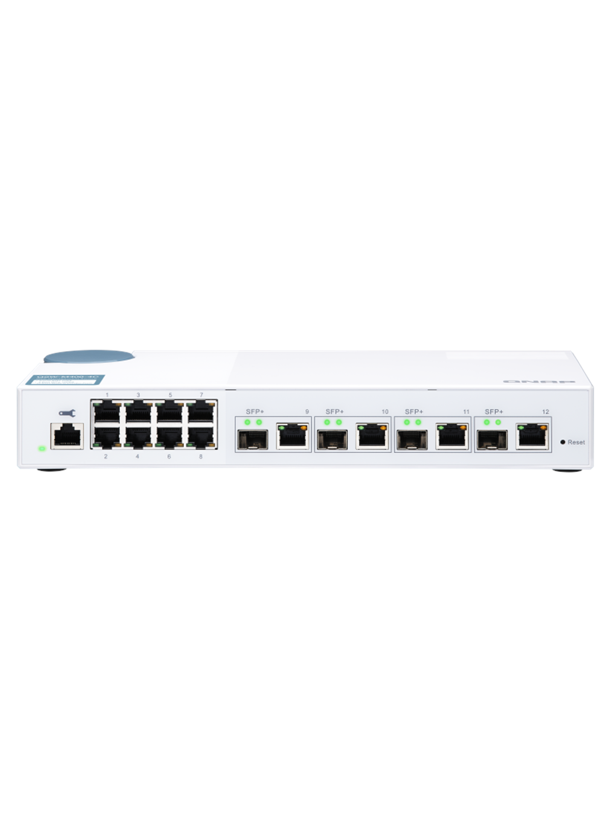 QNAP QSW-M408-4C 10GbE Layer 2 Web Managed Switch