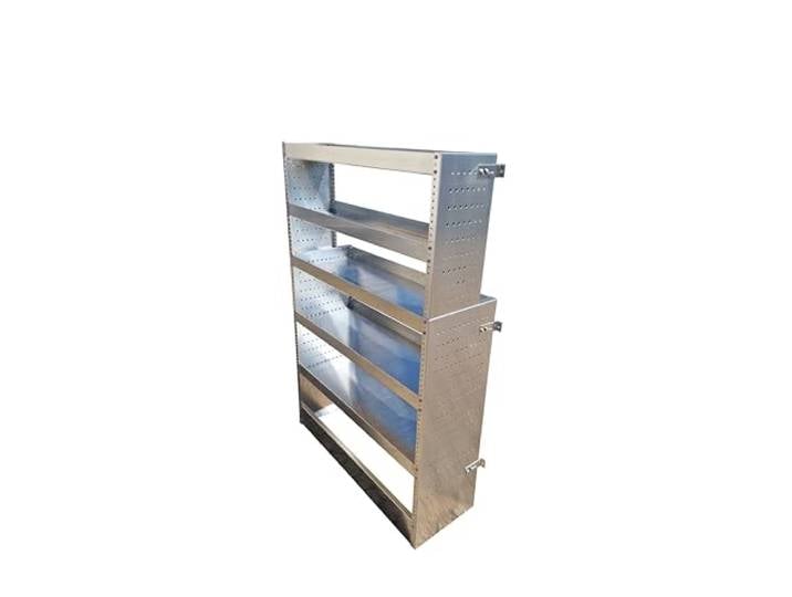 Schneck Fahrzeugregal 1400x400x1500 mm Fahrzeugeinrichtung Fahrzeugausbau Alu KFZ Regal