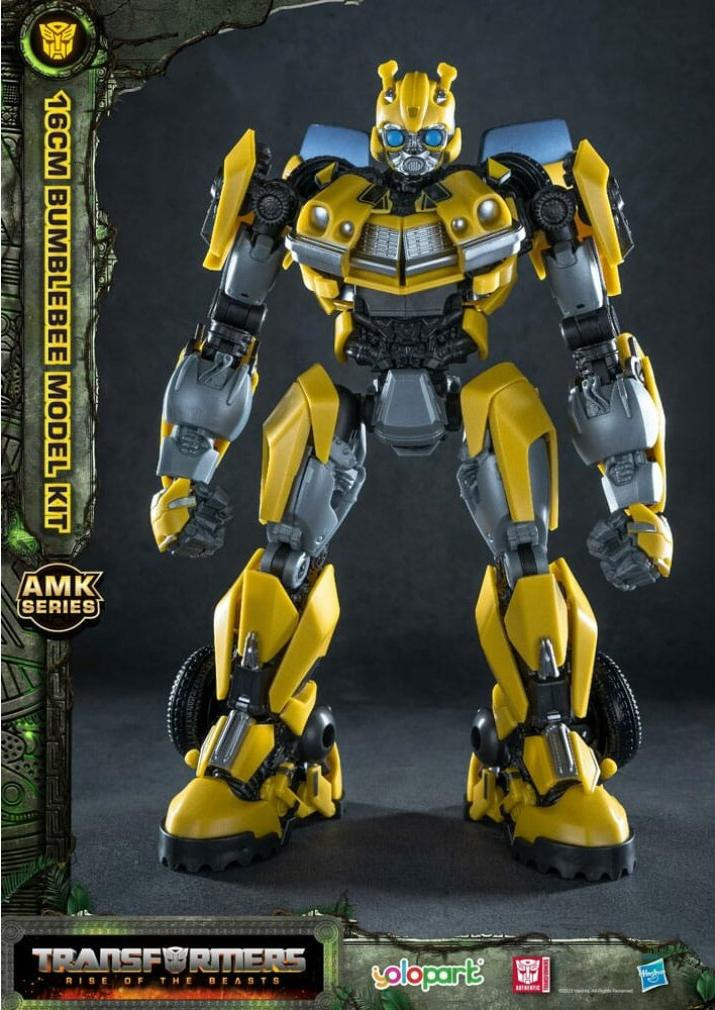 Yolopark Transformers Rise of the Beasts AMK-serie Bumblebee plastic modelbouwset, 16 cm
