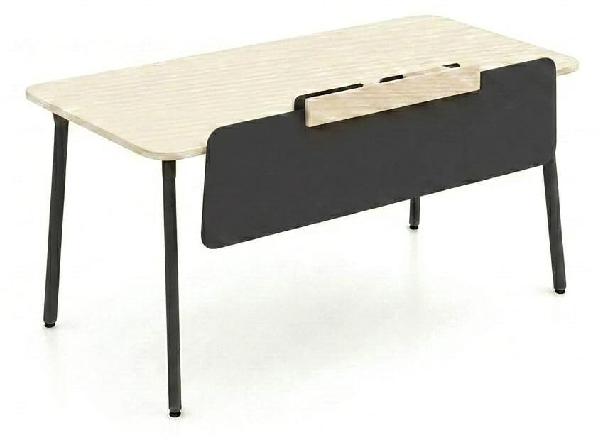 JVmoebel Modern Computerbureau voor Thuiswerkplek, Beige, B: 120 cm, D: 69 cm, H: 75 cm