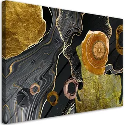 LEINWANDBILD Marmor Textur Abstrakt 100x70cm