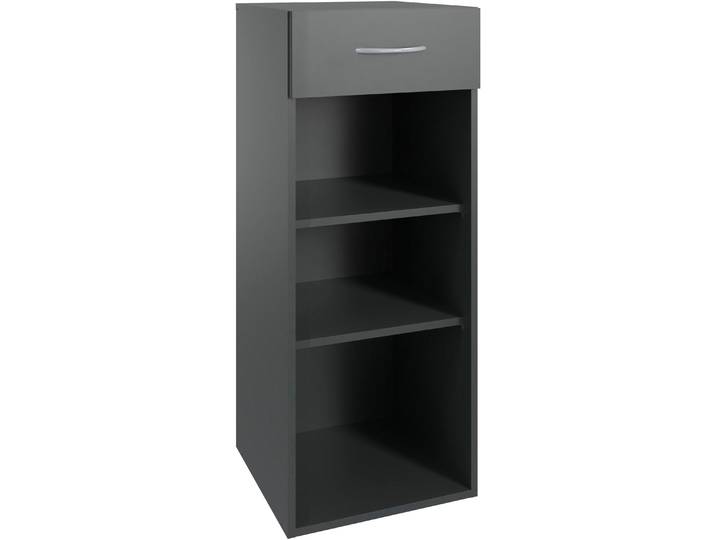 Standregal WIMEX Multiraumkonzept das Schrank System für jedes Zuhause , grau (grafit), B:30cm H:98cm T:40cm, Holzwerkstoff, Regale, Standregal, planbar und erweiterbar mit vielen Schranktypen