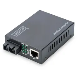 Digitus Fast Ethernet Medienkonverter, RJ45 / SC
