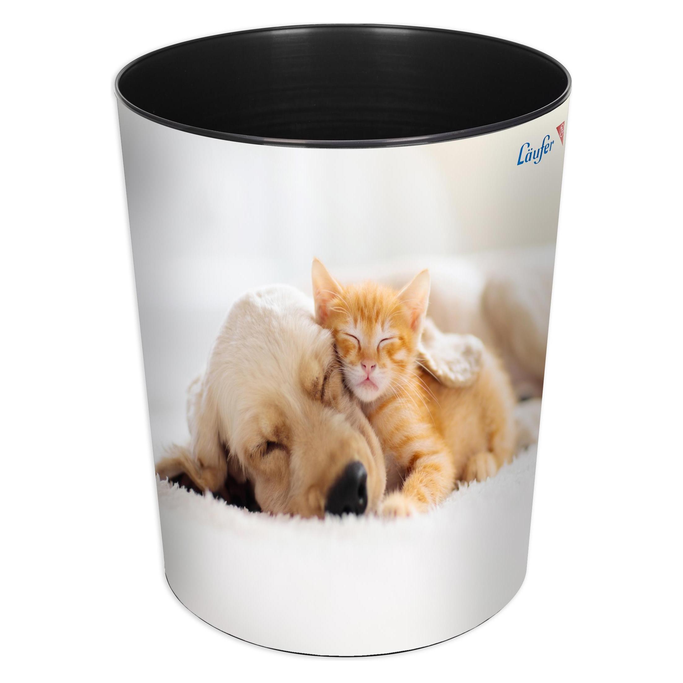 Läufer Papierkorb Hund und Katze (13.13 l) (26667)