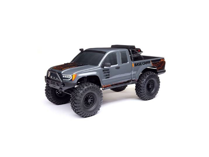 Axial RC-Buggy Axial SCX10 III Base Camp 4X4 Rock Crawler 1:10 RTR Grau