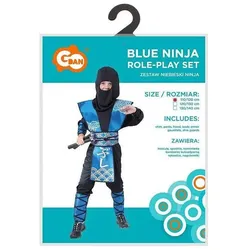 Ninja Blue Ninja-Kostüm 120/130 cm (128)