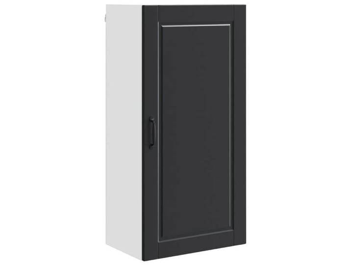 Sarazyj®Buffet de Cuisine KENNETH - Armoire Bas/Colonne/ Armoire de cuisine - Noir 50x31x100cm - Bois d'ingénierie - 146115