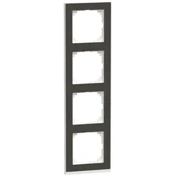 Merten MEG4040-3674 M-Pure Decor-Rahmen, 4fach, Eiche/aktivweiß, M-Pure Decor MEG40403674
