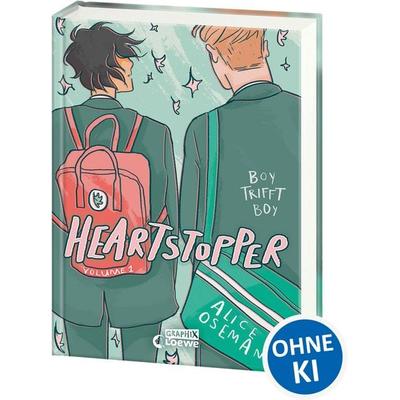 Heartstopper Volume 1 (deutsche Hardcover-Ausgabe), Gebundene Ausgabe von Alice Oseman, Loewe, 978-3-7432-0936-7