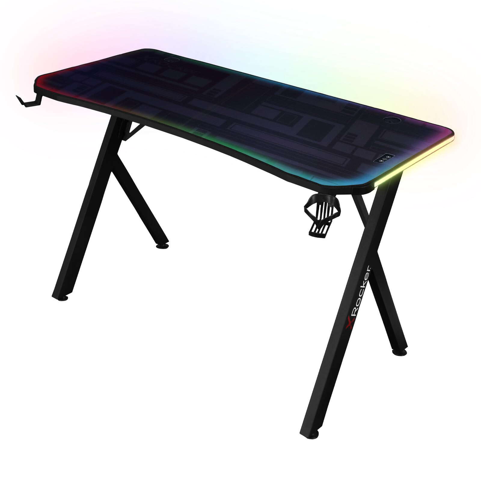 X Rocker Lumio Compact Gaming-Schreibtisch 2024070