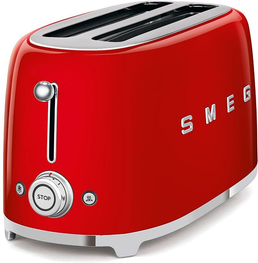 SMEG Toaster "50s Style TSF02RDEU", rot, B:39,4cm H:21,5cm T:20,8cm, Toaster, Toaster rot Einheitsgröße