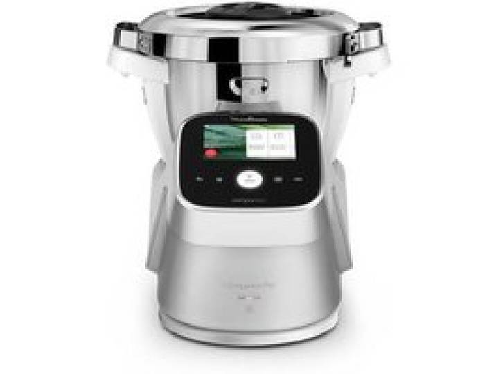 Robot cuiseur multifonction Moulinex i-Companion Touch Pro HF93EC 1550 W Argent