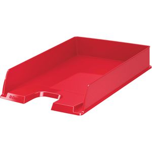 Esselte Briefablage VIVIDA, 623607, A4, rot, stapelbar, Kunststoff