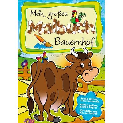 Malbuch Bauernhof, Geheftet von , Media