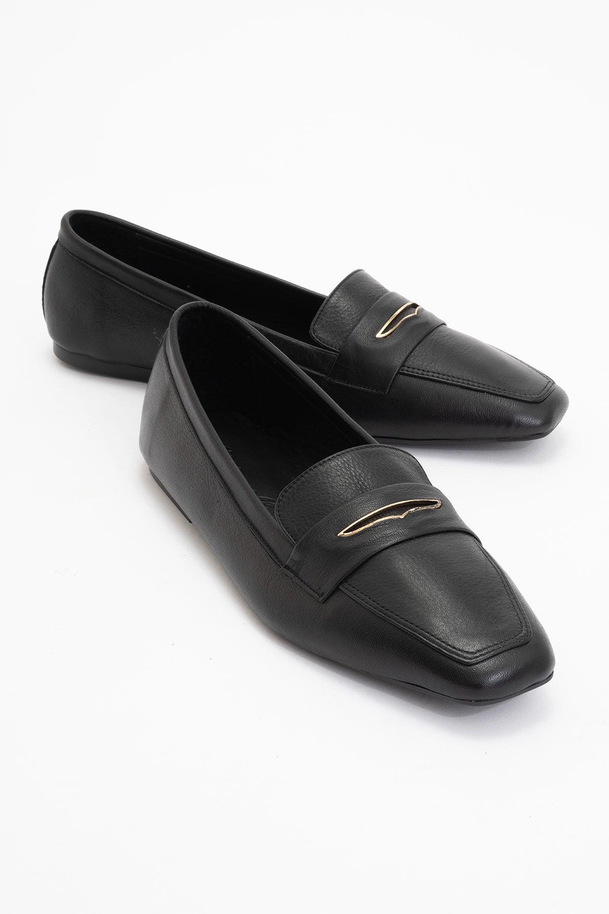 Iridessa Leder Flach Loafer Damen