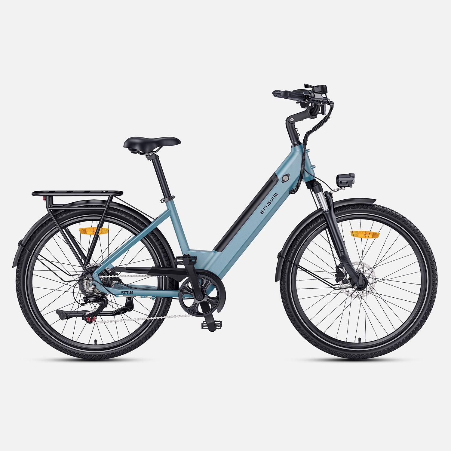 P275 SE E-Bike - 250W Motor 36V13AH Akkukapazität 27.5 Zoll Hydraulische Scheibenbremse - Blau