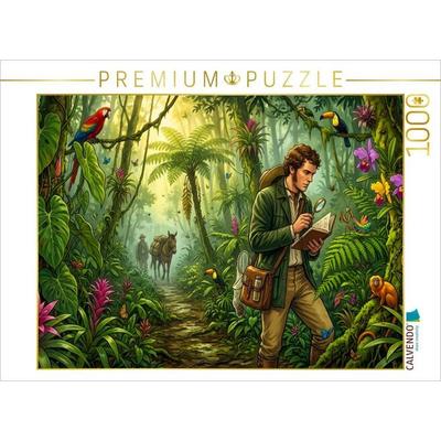 CALVENDO Puzzle 25 Jahre - Südamerikas Natur überwältigt Darwin | 1000 Teile Lege-Größe 64 × 48 cm Foto-Puzzle für glückliche Stunden