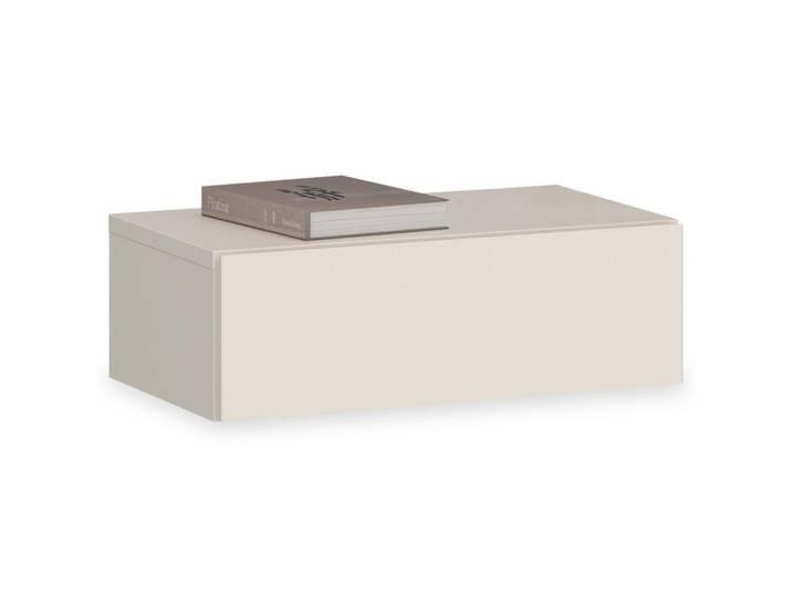 CARO-Möbel Hängender Nachttisch Anne Kaschmir, Mode, 42x14x30 cm, Schlafzimmer, Nachtkästchen