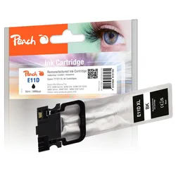 Peach Tintenpatrone HY schwarz kompatibel zu Epson T11D1, C13T11D140