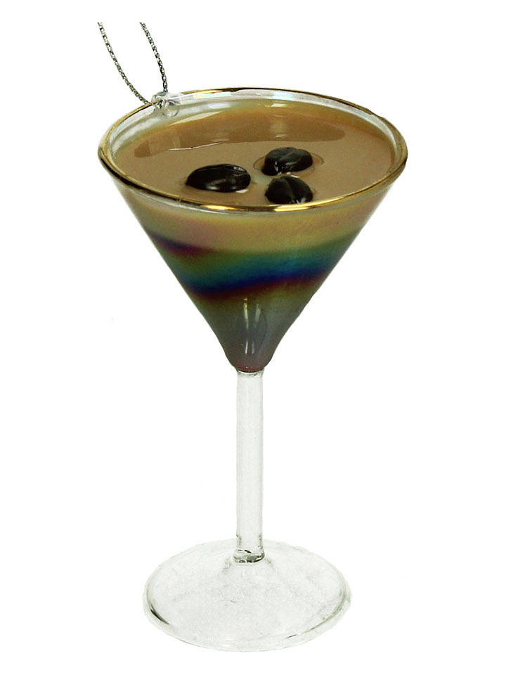 Kersten Baumschmuck "Espresso Martini" in Hellbraun/ Bunt - (H)7,6 cm - onesize
