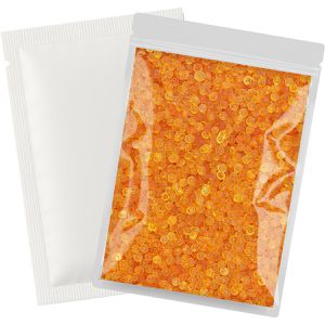 Giebel Silica-Gel 35.0705.00, 1 Beutel je 500g, orange, mit Feuchtigkeitsindikator