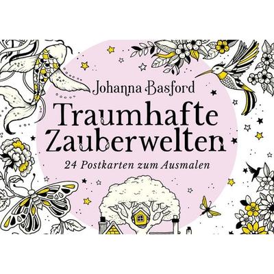 Traumhafte Zauberwelten, Karte von Johanna Basford, Mvg, 978-3-7474-0809-4