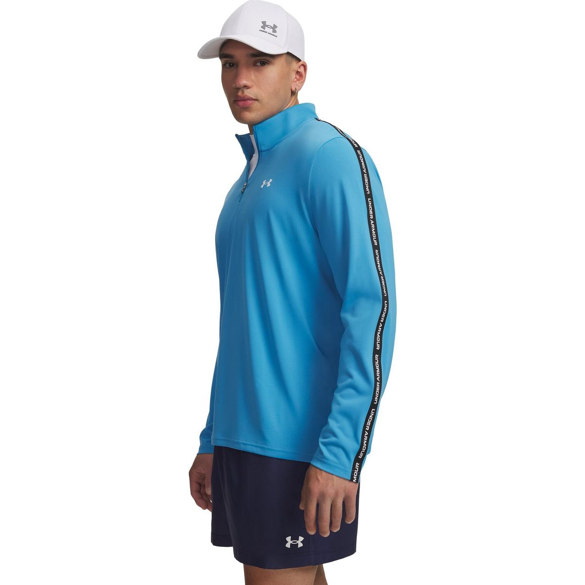 Under Armour Tech Taping 1/2 Zip blue white (452) M 6012357-452-MD
