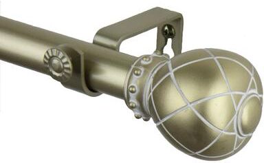 InStyleDesign Emperor 1 Inch Diameter Adjustable Curtain Rod