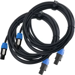 Pronomic pro-line BOXSP4-5 Lautsprecherkabel Speakon-kompatibel 5m 2er Set