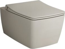 VITRA 7672B420-0101 Tiefspül-Wand-WC Flush 2.0 Metropole