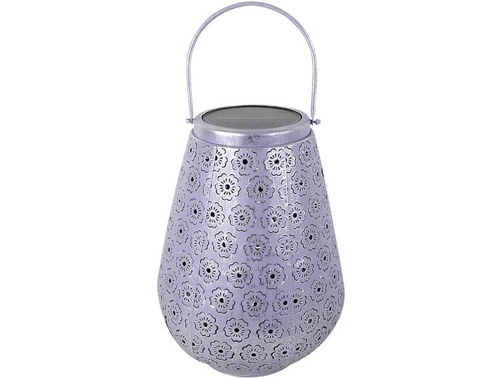Solarlaterne Shadow Dance - Farbe: helllila/silber - Material: Eisen/Plastik - 139